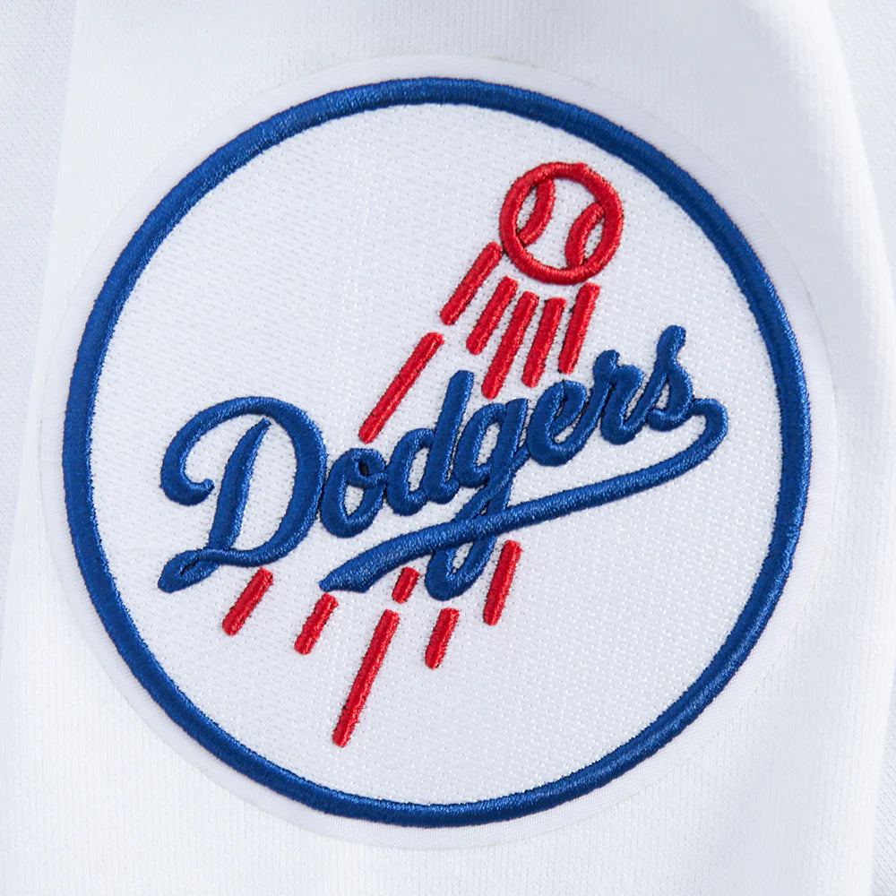 MLB LOS ANGELES DODGERS WINGSPAN MEN'S DROP SHOULDER FLC PO HOODIE V2