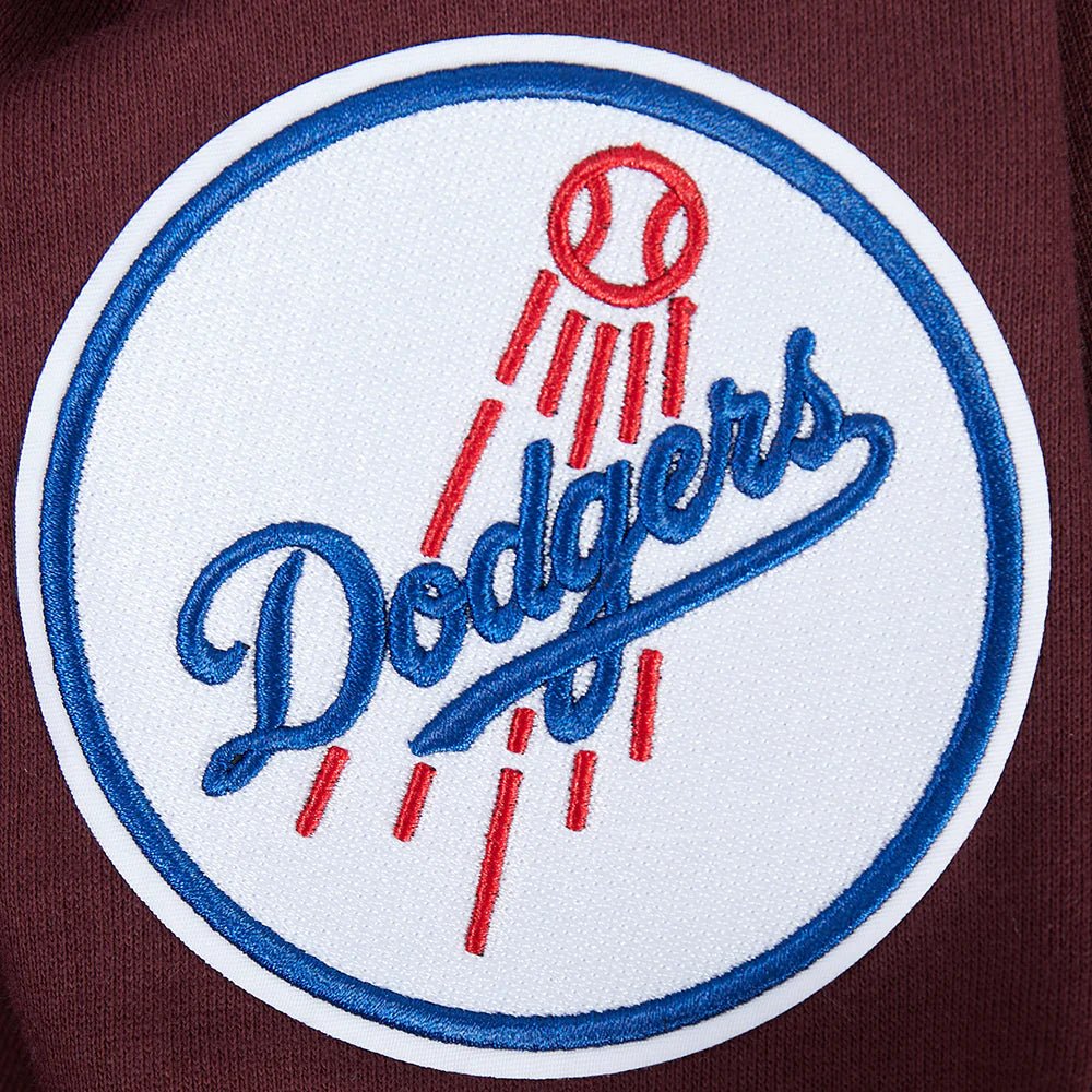 MLB LOS ANGELES DODGERS WINGSPAN MEN'S DROP SHOULDER FLC PO HOODIE V2