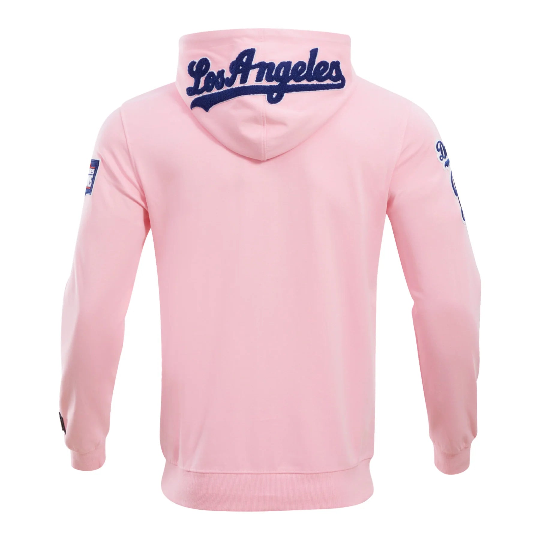 MLB LOS ANGELES DODGERS CLASSIC CHENILLE MEN'S FULL ZIP PULLOVER HOODIE