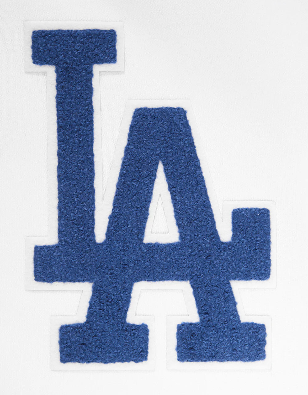 MLB LOS ANGELES DODGERS CLASSIC CHENILLE MEN'S FULL ZIP PULLOVER HOODIE