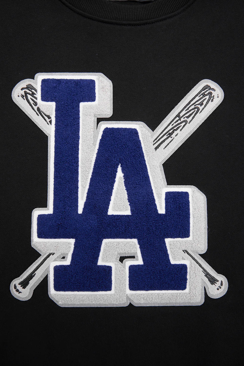 MLB LOS ANGELES DODGERS MASHUP MEN'S RIB CREWNECK
