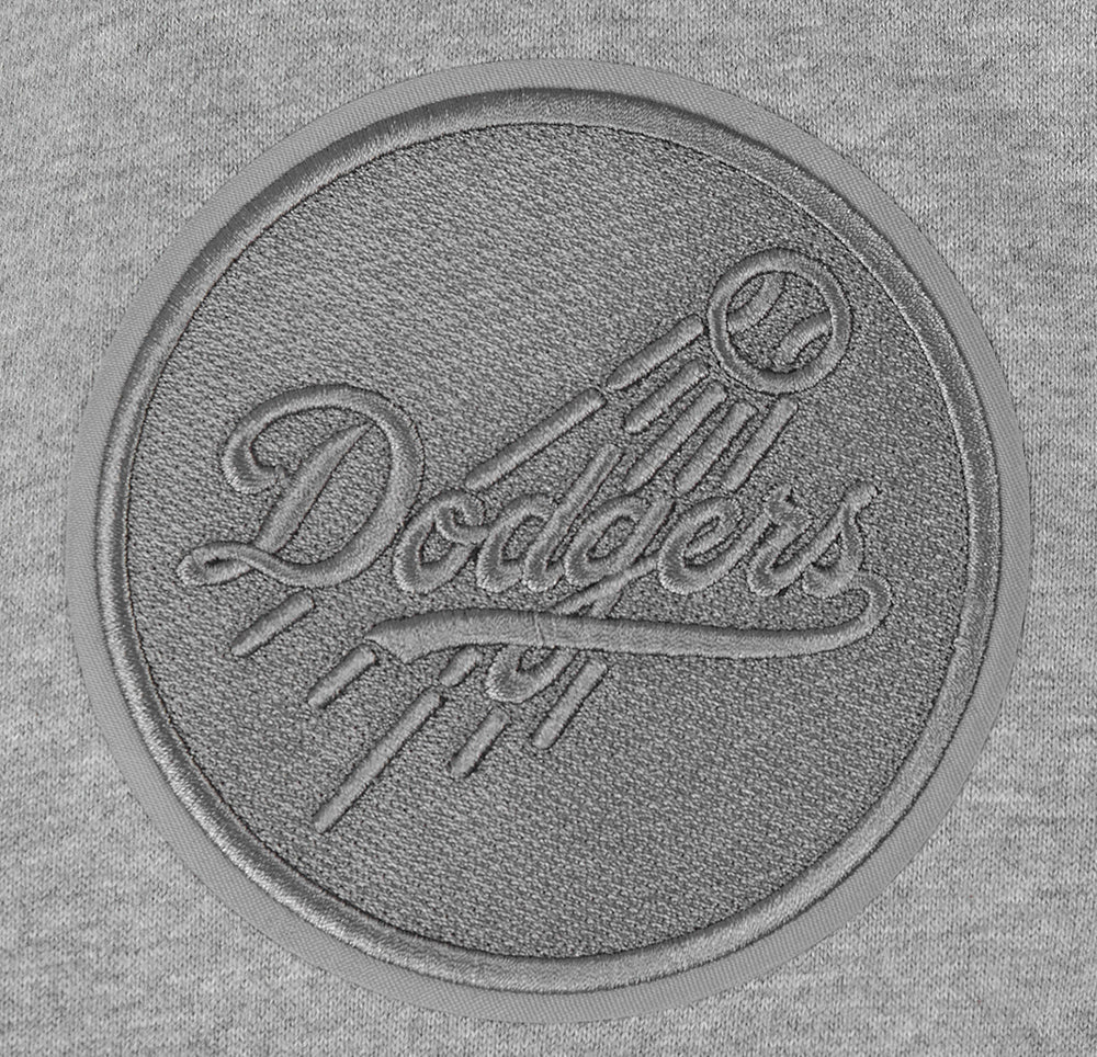 MLB LOS ANGELES DODGERS NEUTRAL MEN'S DROP SHOULDER PULLOVER HOODIE