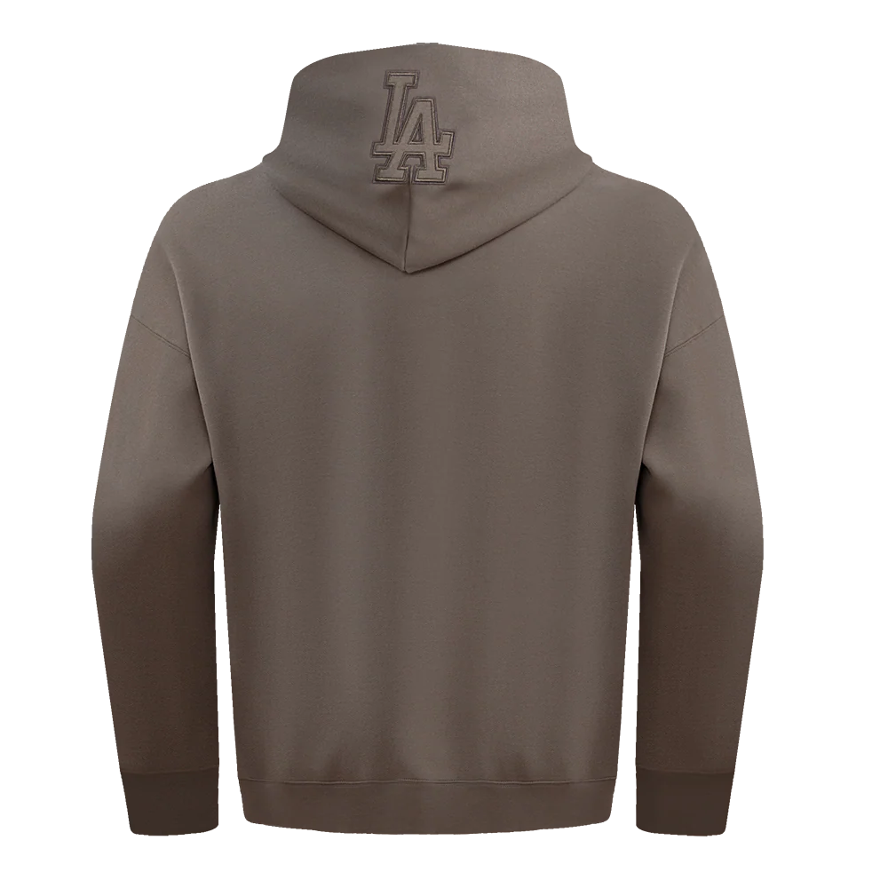 MLB LOS ANGELES DODGERS NEUTRAL DROP SHOULDER MEN'S PULLOVER HOODIE