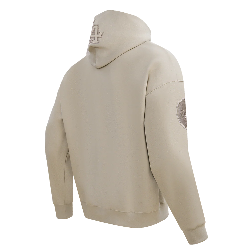 MLB LOS ANGELES DODGERS NEUTRAL DROP SHOULDER MEN'S PULLOVER HOODIE
