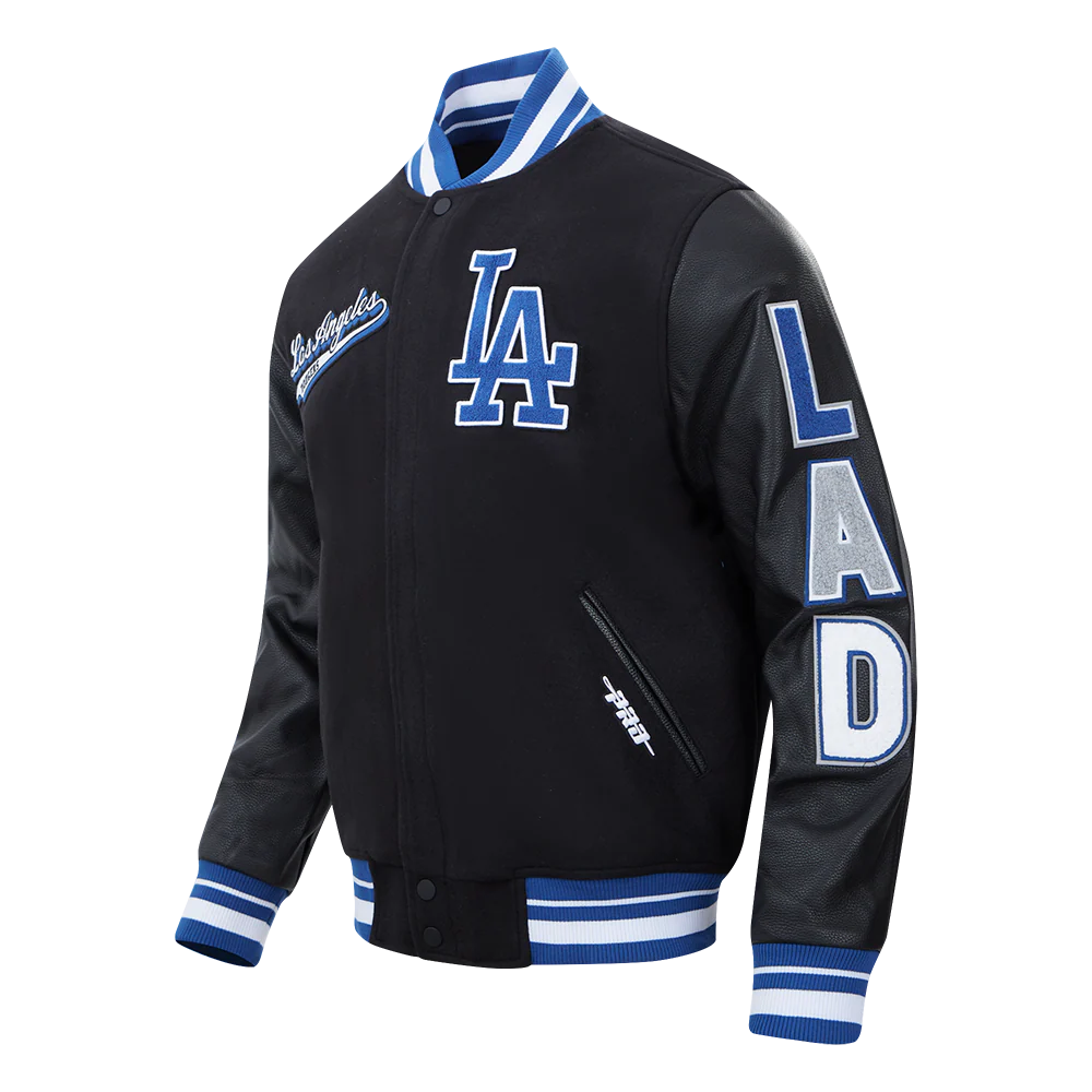 MLB LOS ANGELES DODGERS SCRIPT TAIL MEN'S RIB WOOL VARSITY