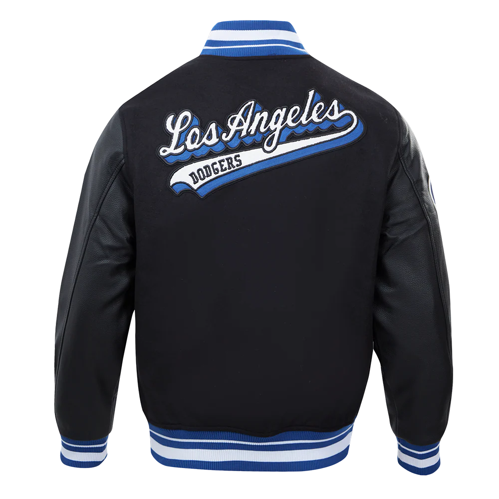 MLB LOS ANGELES DODGERS SCRIPT TAIL MEN'S RIB WOOL VARSITY