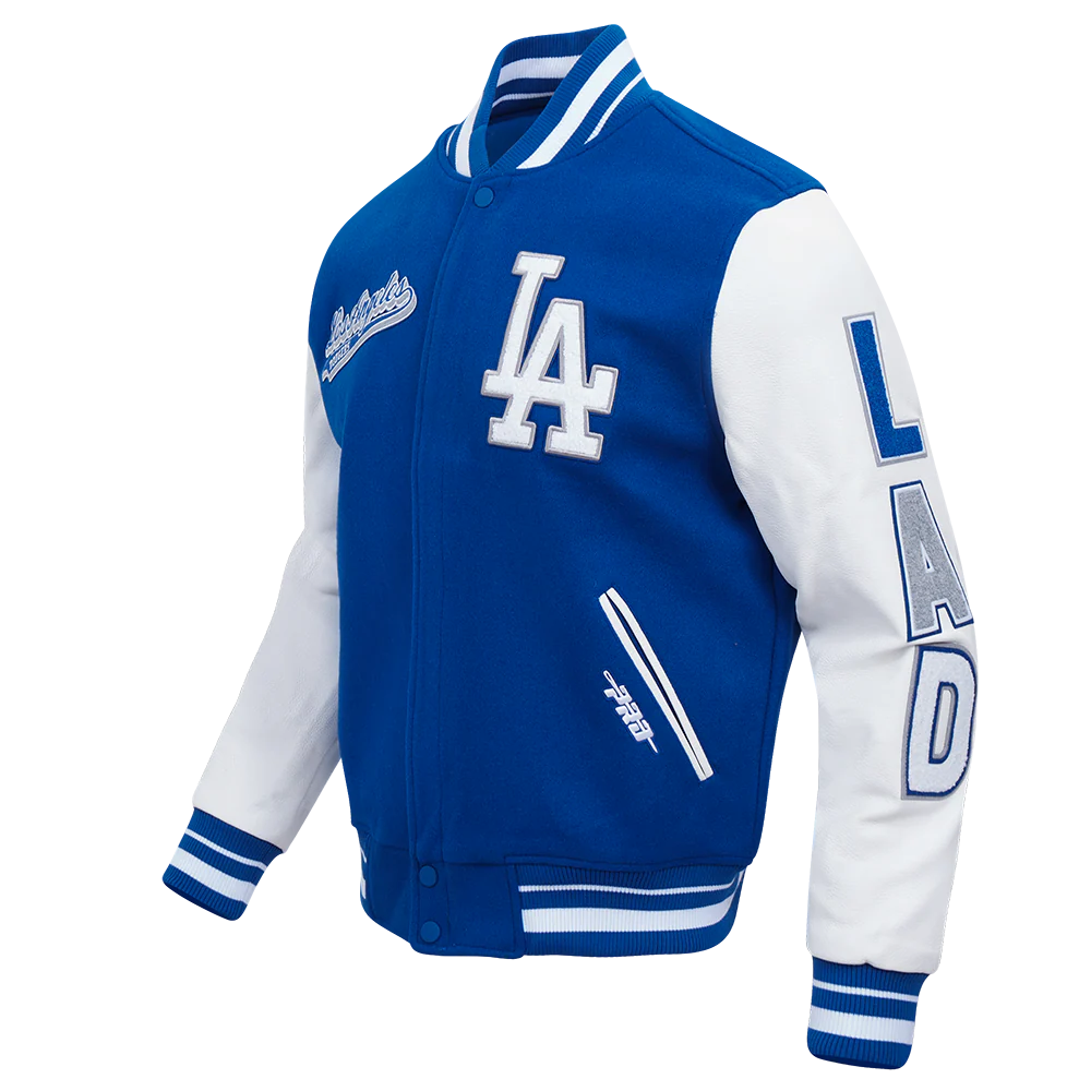 MLB LOS ANGELES DODGERS SCRIPT TAIL MEN'S RIB WOOL VARSITY