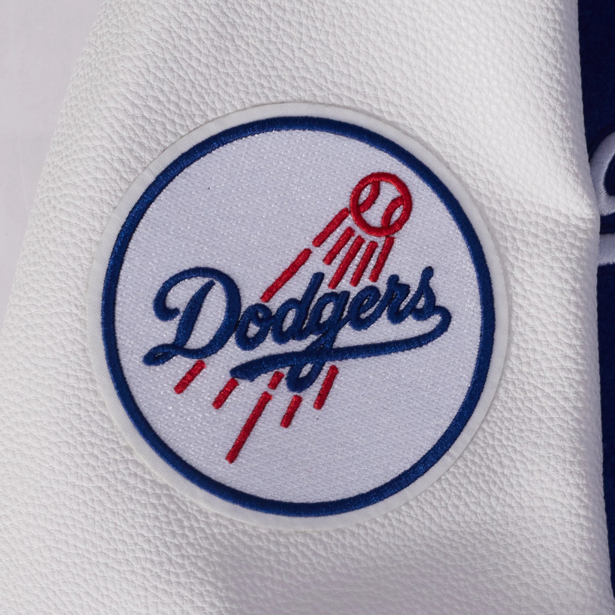 MLB LOS ANGELES DODGERS CITY RANSOM MEN'S RIB WOOL VARSITY JACKET