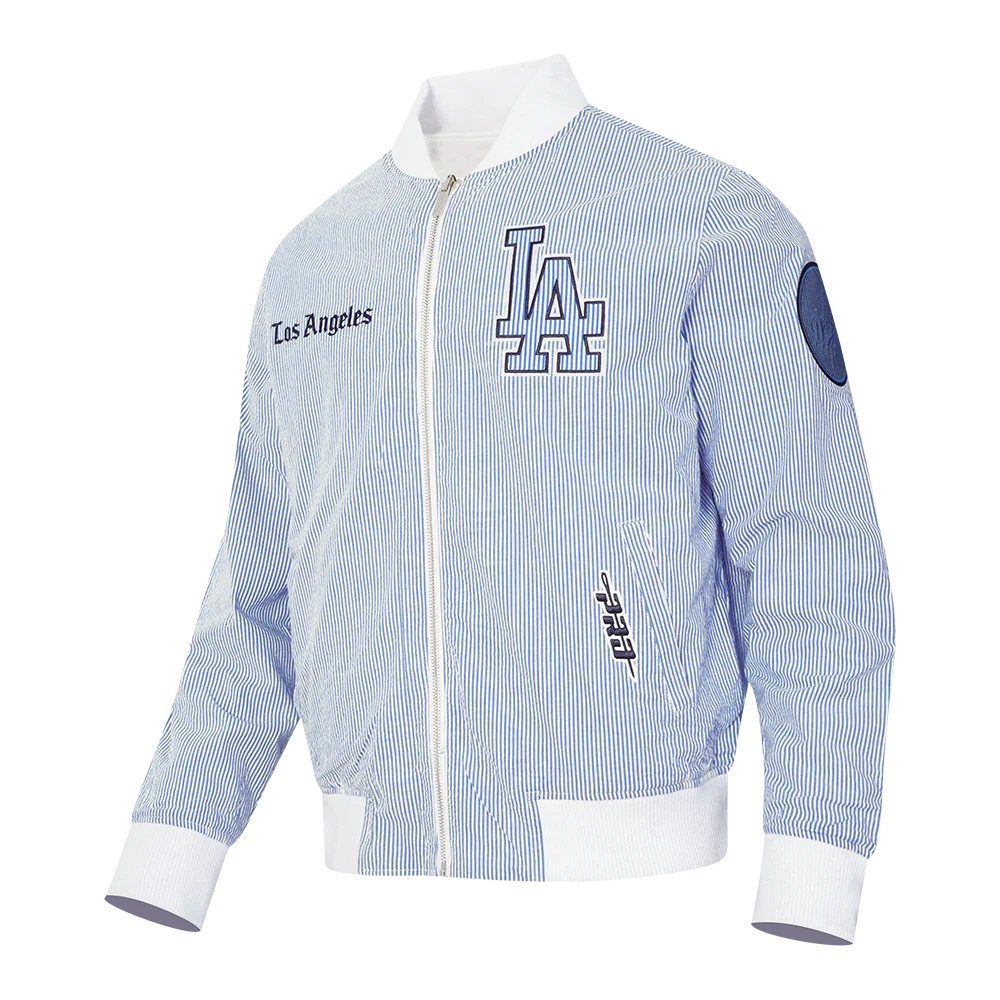 MLB LOS ANGELES DODGERS COUNTRY CLUB MEN'S SEERSUCKER JACKET