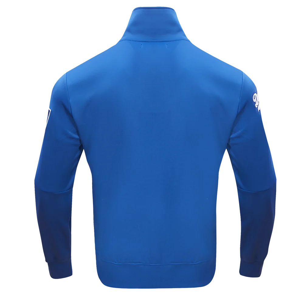 MLB LOS ANGELES DODGERS CLASSIC MEN'S DOUBLE KNIT TRACK JACKET