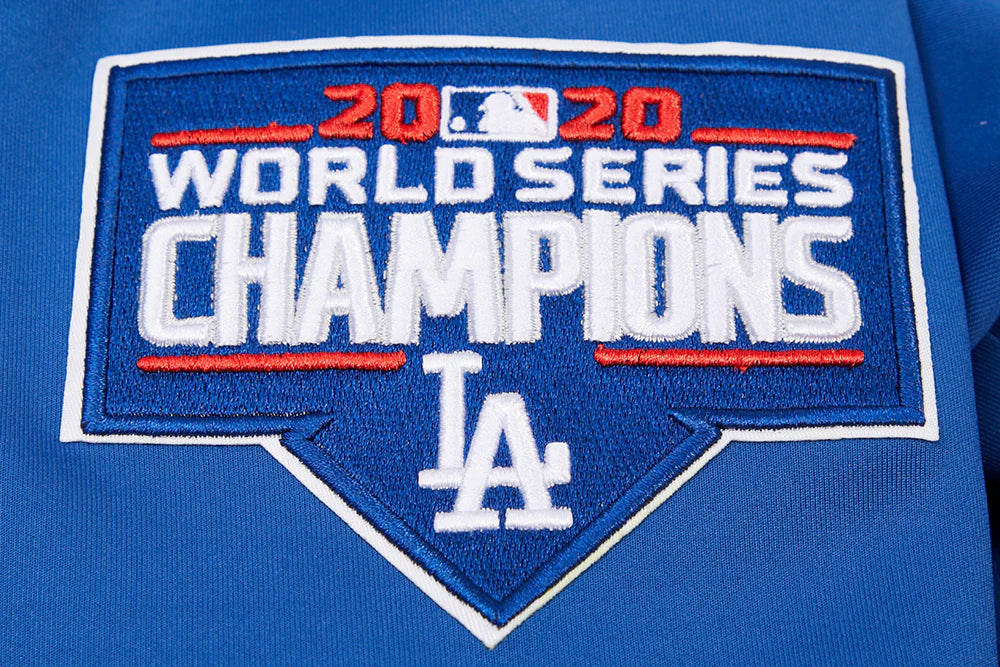 MLB LOS ANGELES DODGERS CLASSIC MEN'S DOUBLE KNIT TRACK JACKET