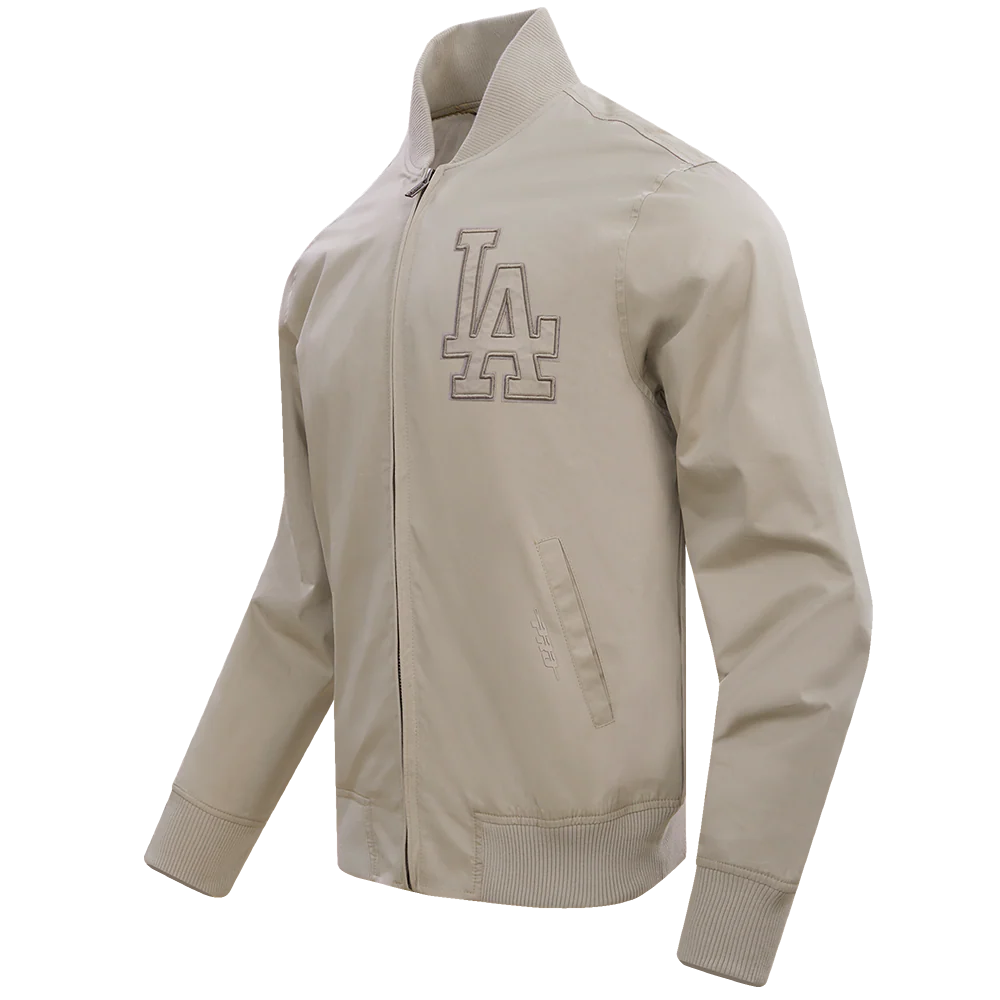 MLB LOS ANGELES DODGERS NEUTRAL TWILL JACKET