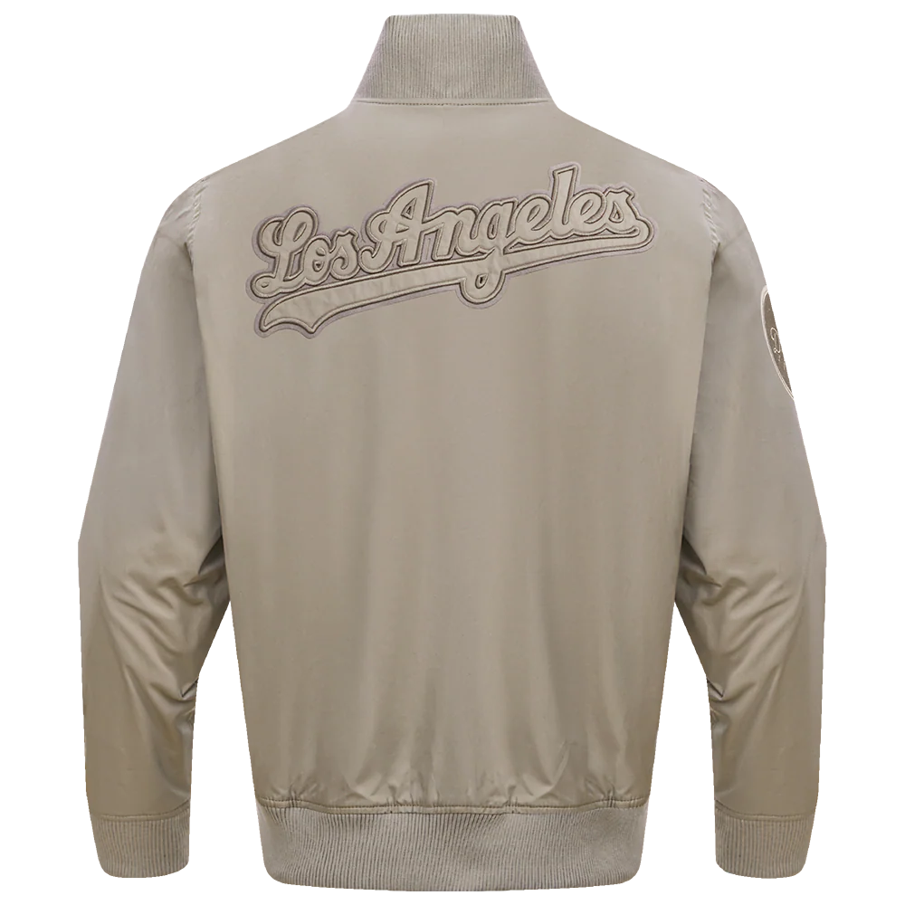 MLB LOS ANGELES DODGERS NEUTRAL TWILL JACKET