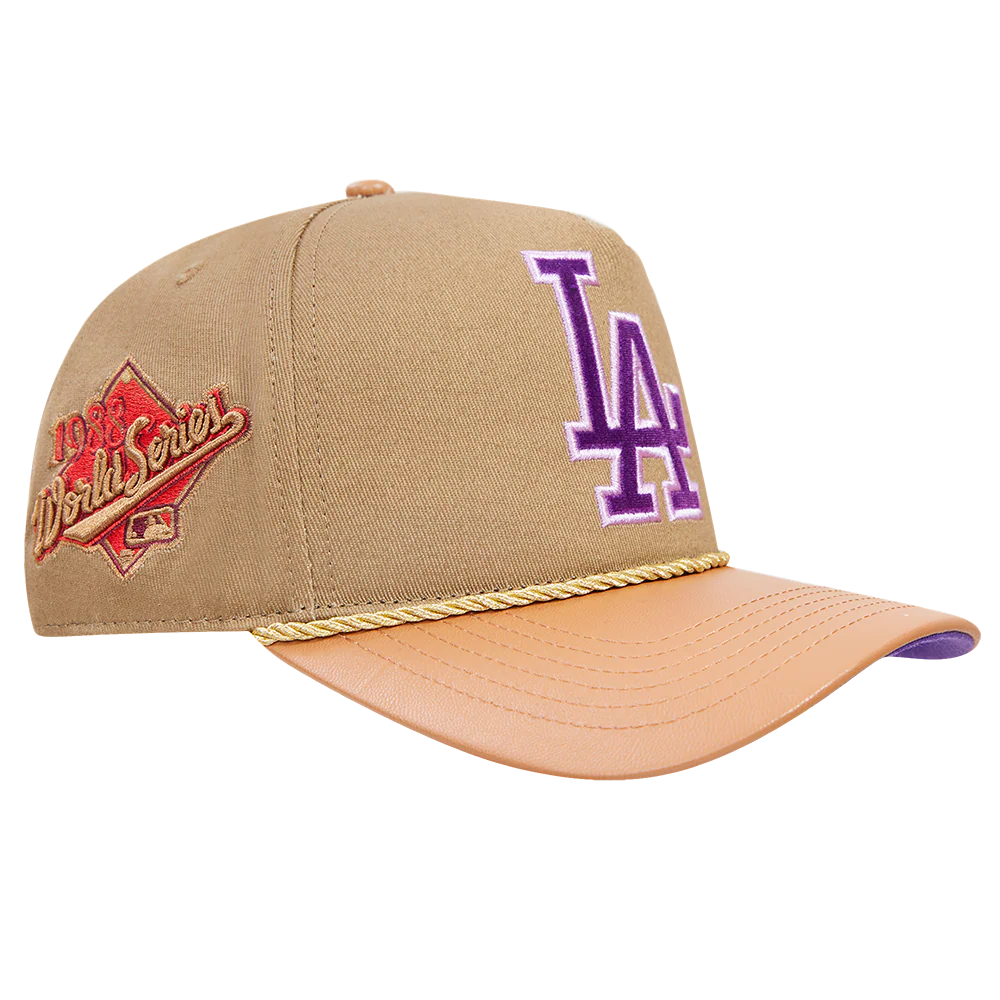 MLB LOS ANGELES DODGERS RESERVE 2 TONE PINCH FRONT STRAPBACK