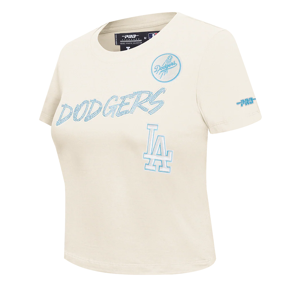 MLB LOS ANGELES DODGERS HIGH IMPACT WOMEN'S BABY DOLL TOP