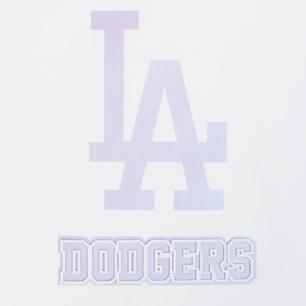 MLB LOS ANGELES DODGERS HOLOGRAM WOMEN'S SINGLE JERSEY BOXY TOP