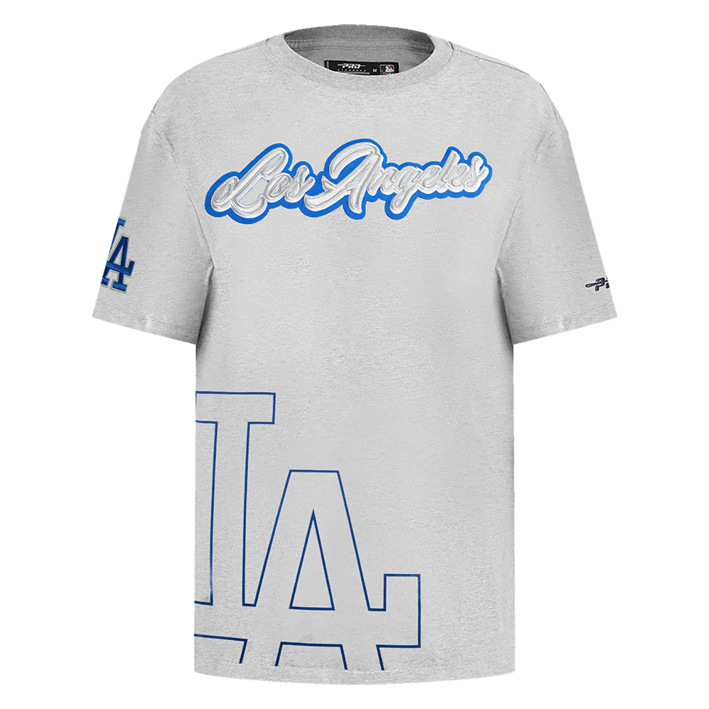 MLB LOS ANGELES DODGERS SHEER INFLUENCE WOMEN'S BOYFRIEND TOP