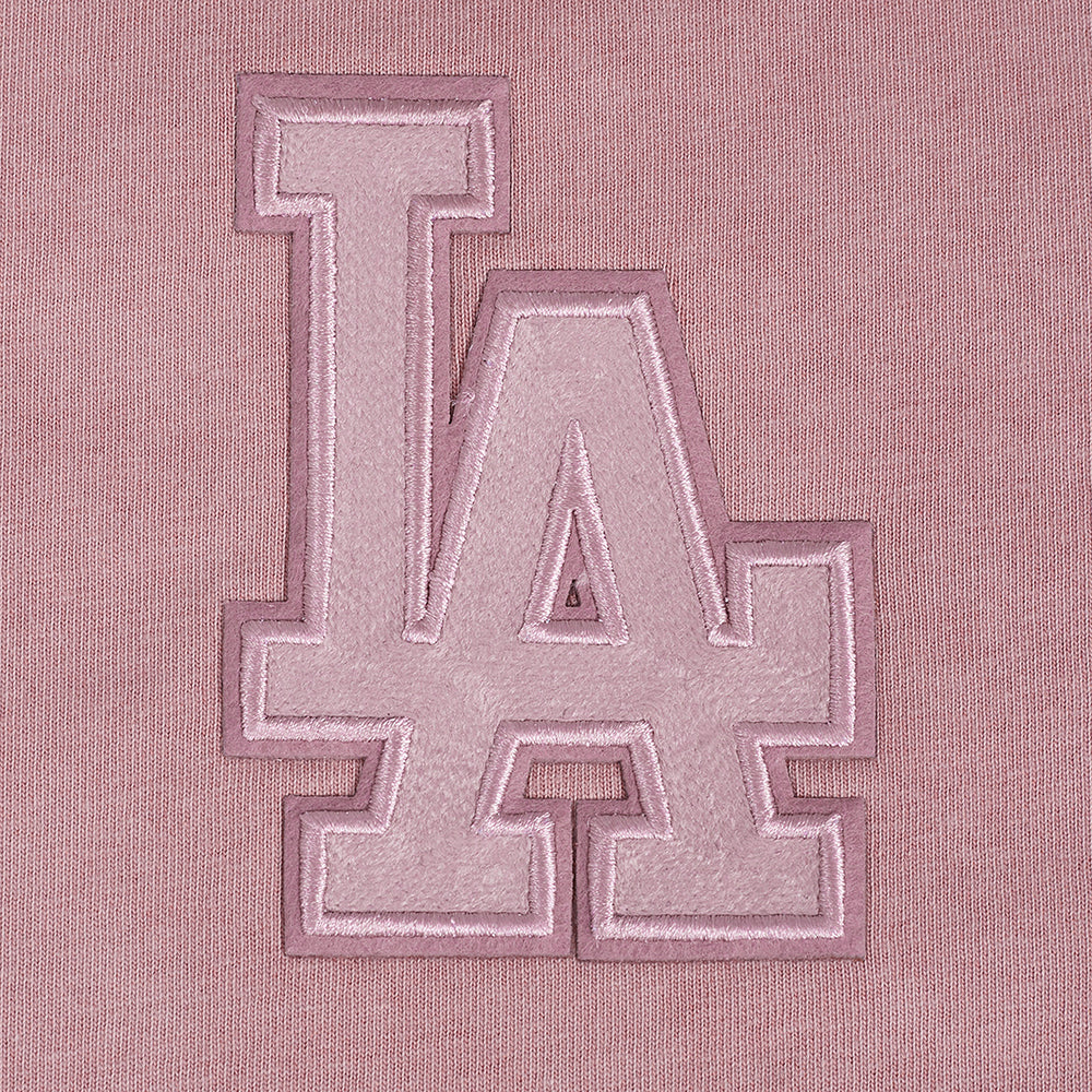 MLB LOS ANGELES DODGERS WASHED CLASSIC WOMEN'S ENZYME WASH BOXY TEE