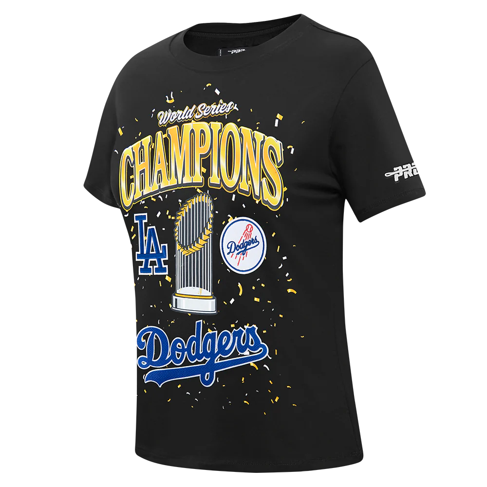 MLB LOS ANGELES DODGERS MLB WORLD SERIES 2025 WOMEN'S SJ SLIM FIT TOP