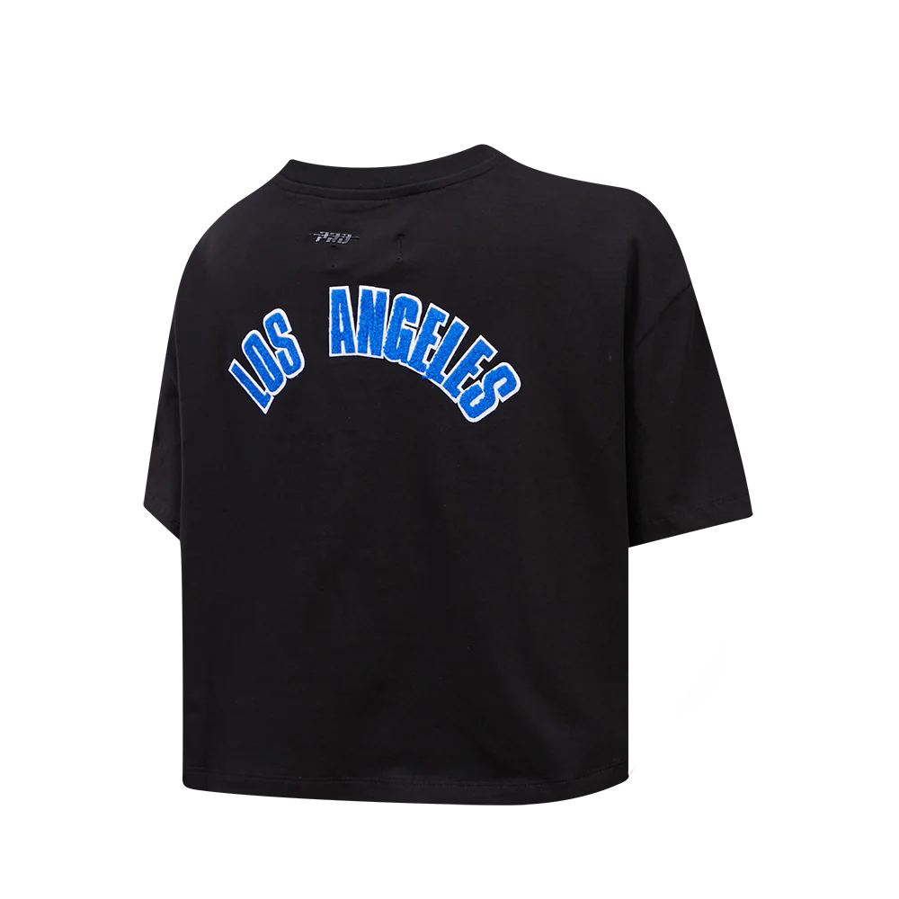 MLB LOS ANGELES DODGERS CLASSIC WOMEN'S BOXY TOP