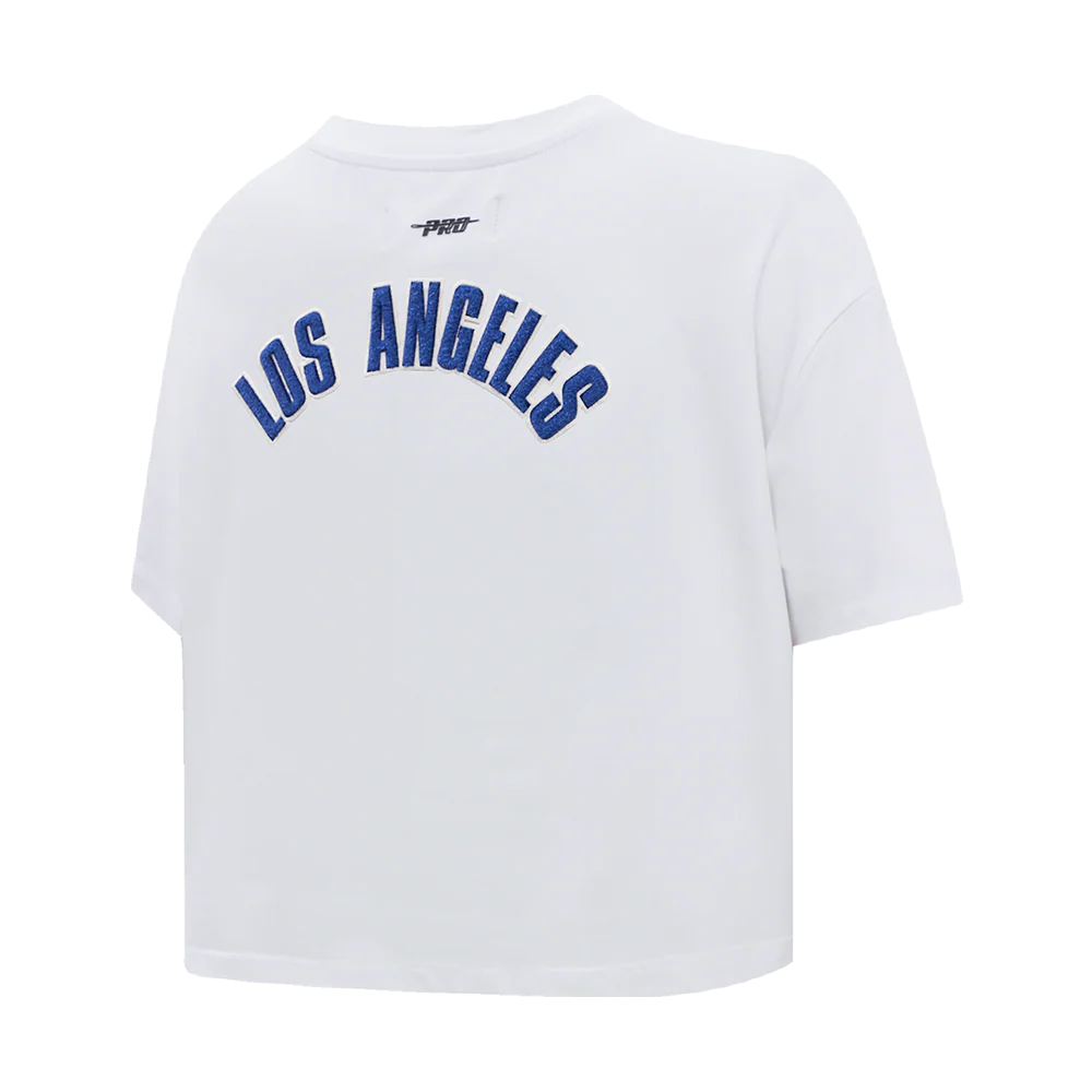 MLB LOS ANGELES DODGERS CLASSIC WOMEN'S BOXY TOP