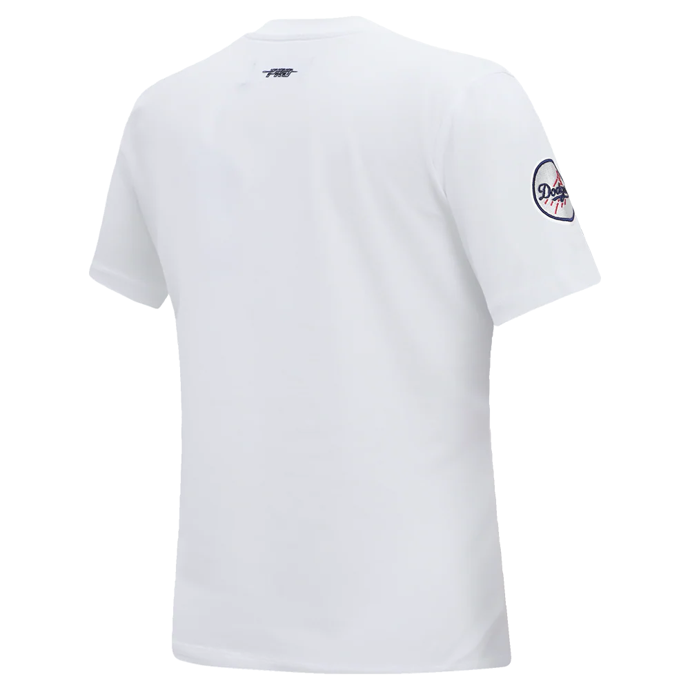 MLB LOS ANGELES DODGERS CLASSIC SHORT SLEEVE WOMEN'S SINGLE JERSEY SLIM FIT TOP