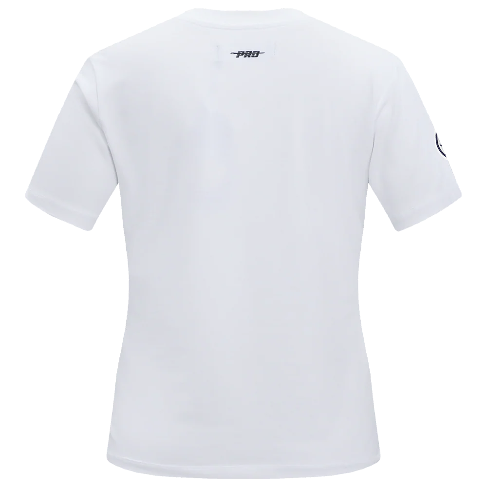 MLB LOS ANGELES DODGERS CLASSIC SHORT SLEEVE WOMEN'S SINGLE JERSEY SLIM FIT TOP