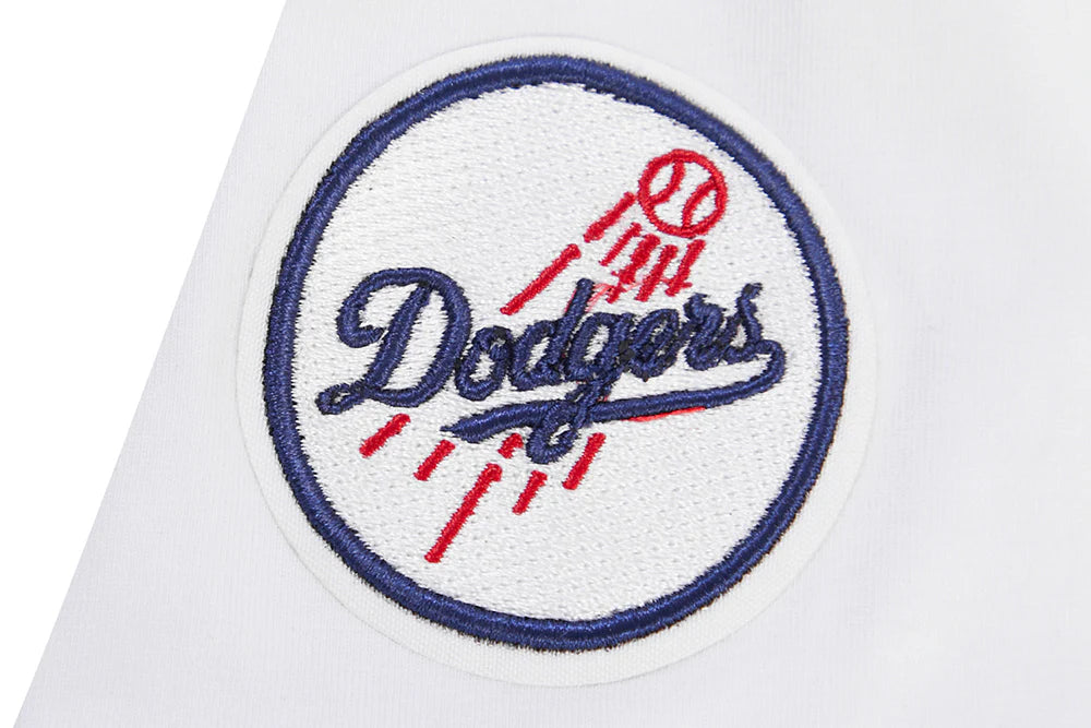 MLB LOS ANGELES DODGERS CLASSIC SHORT SLEEVE WOMEN'S SINGLE JERSEY SLIM FIT TOP