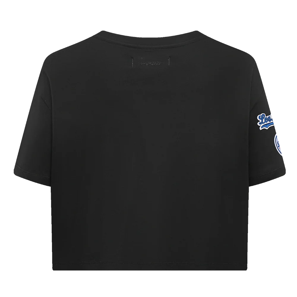 MLB LOS ANGELES DODGERS MASHUP WOMEN'S BOXY TOP