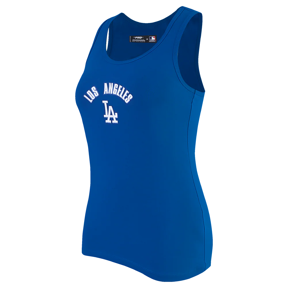 MLB LOS ANGELES DODGERS CLASSIC WOMEN'S RELAXED FIT RACERBACK