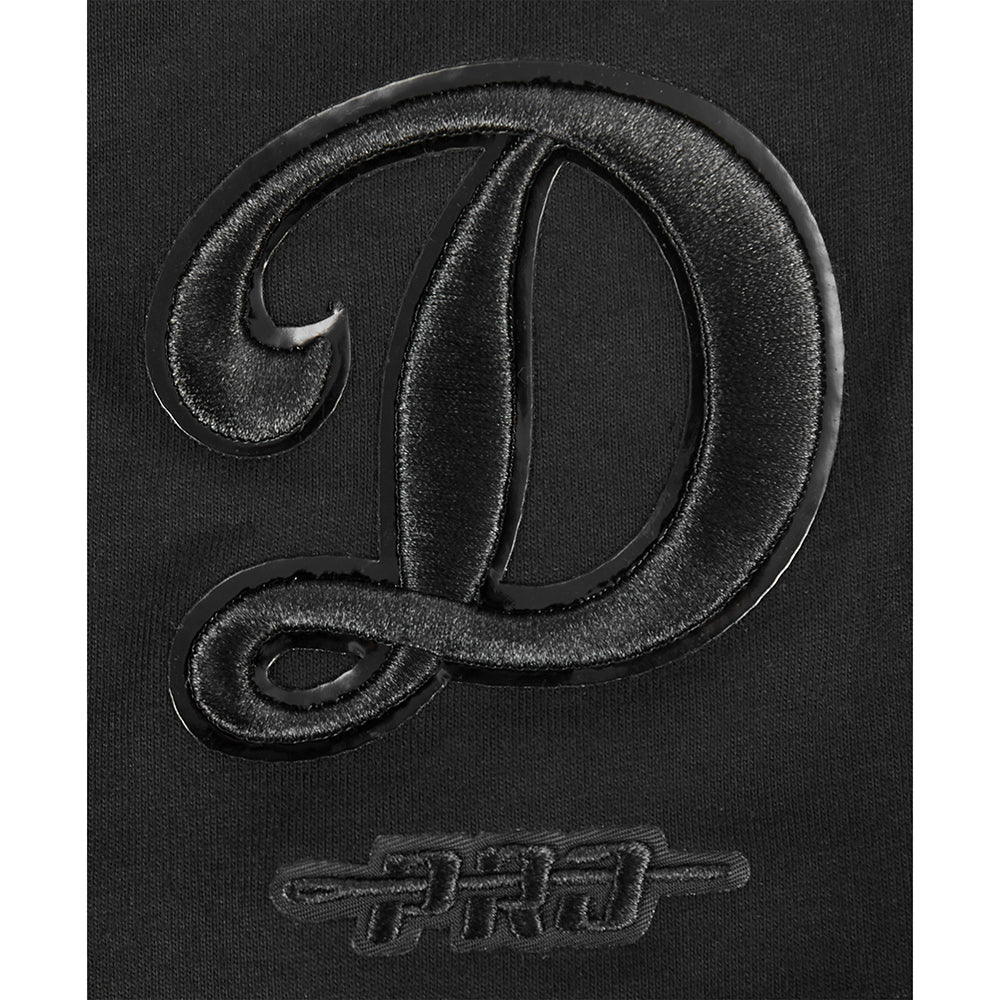 MLB LOS ANGELES DODGERS TRIPLE BLACK BIG BOYS SHORT SLEEVE TOP
