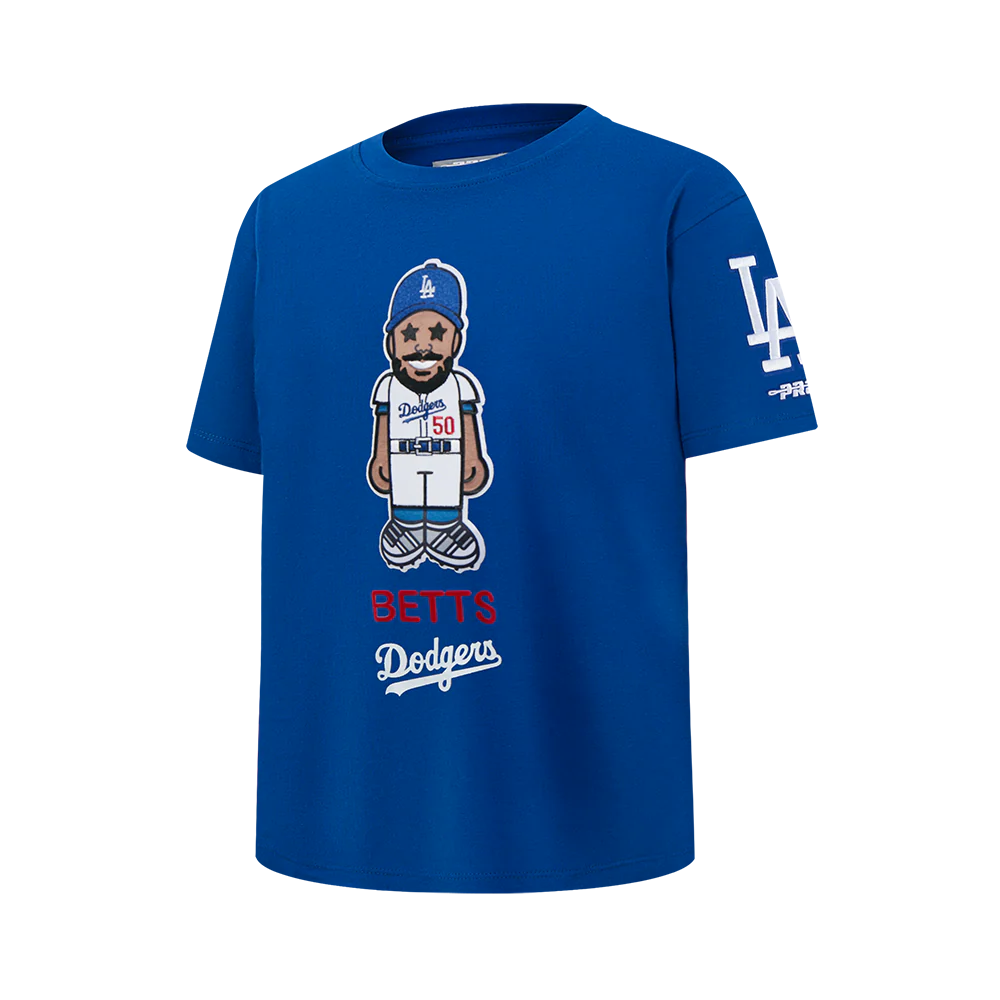 MLB LOS ANGELES DODGERS MOOKIE BETTS #50 AVATAR BIG BOYS SHORT SLEEVE TOP