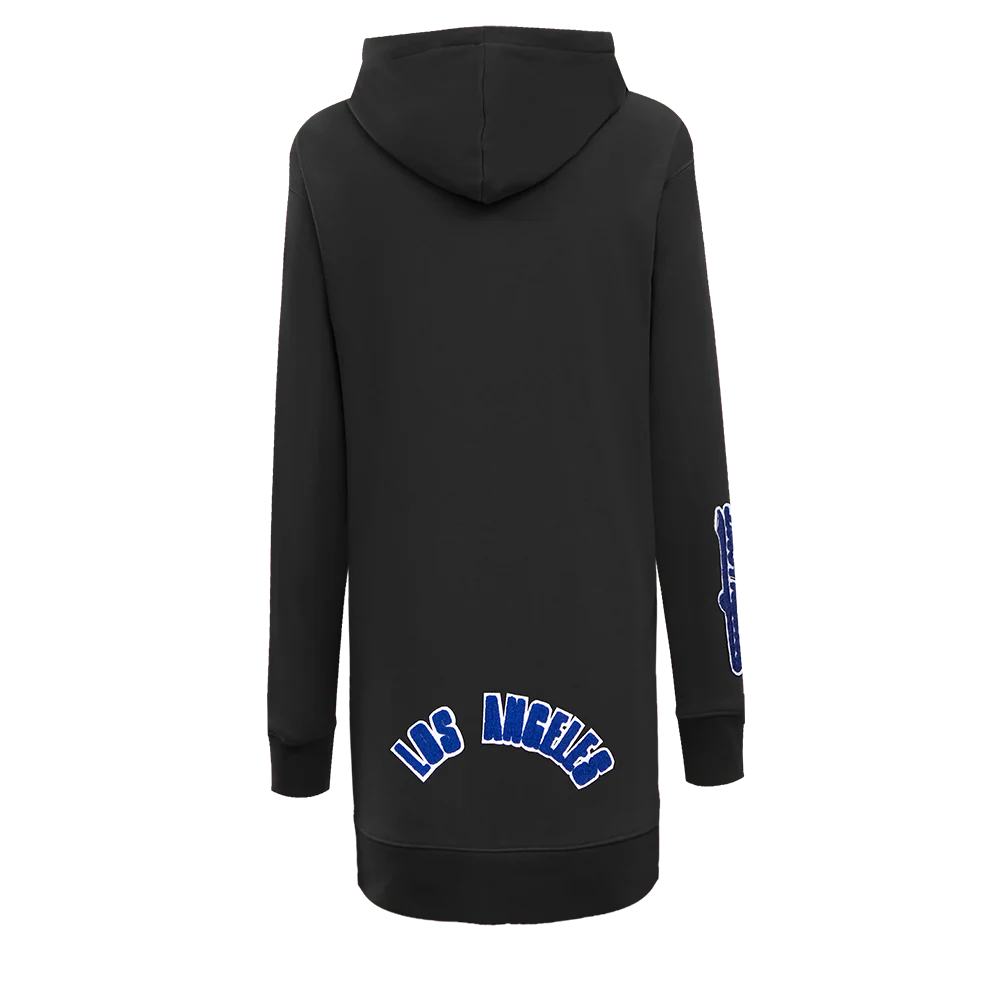 MLB LOS ANGELES DODGERS CLASSIC WOMEN'S HOODIE DRESS