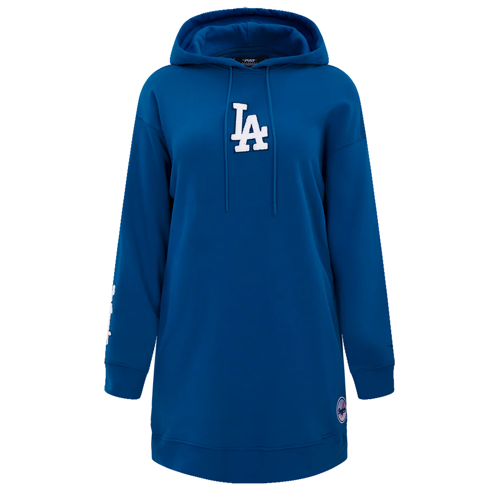 MLB LOS ANGELES DODGERS CLASSIC WOMEN'S HOODIE DRESS