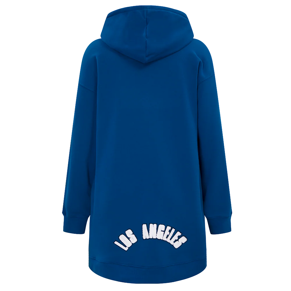 MLB LOS ANGELES DODGERS CLASSIC WOMEN'S HOODIE DRESS