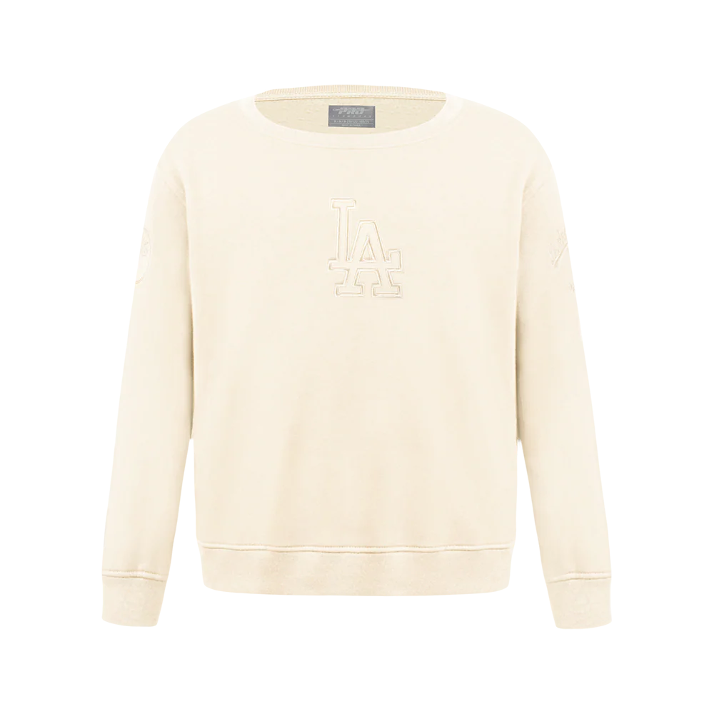 MLB LOS ANGELES DODGERS NEUTRAL BIG BOYS FLEECE CREWNECK