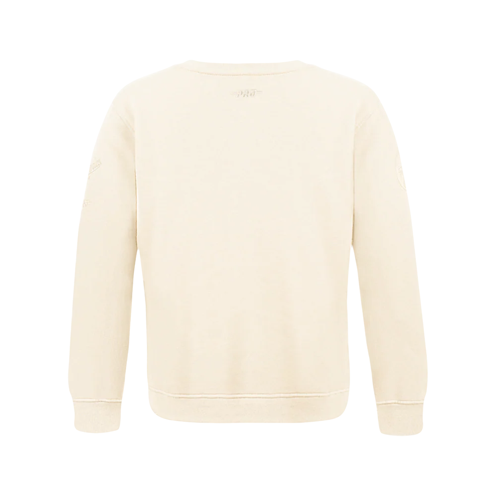 MLB LOS ANGELES DODGERS NEUTRAL BIG BOYS FLEECE CREWNECK