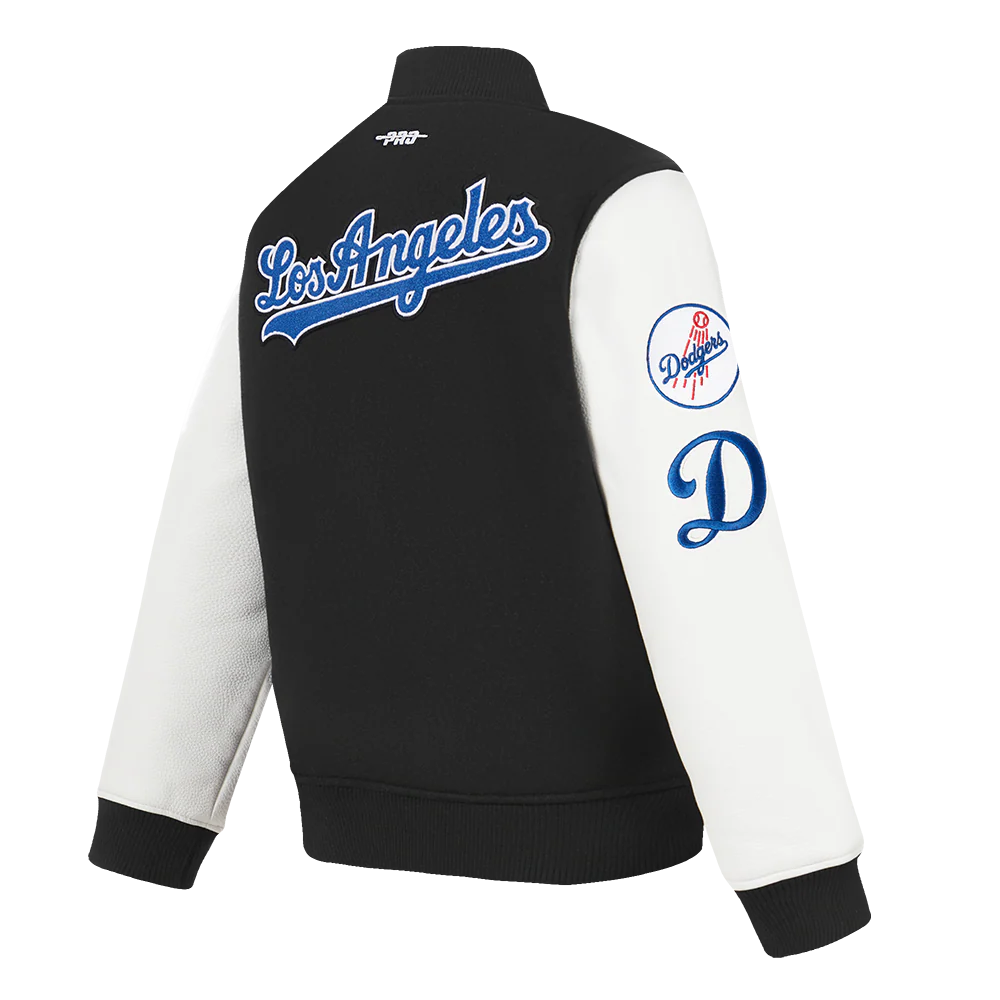 MLB LOS ANGELES DODGERS CLASSIC BIG BOYS WOOL VARSITY JACKET