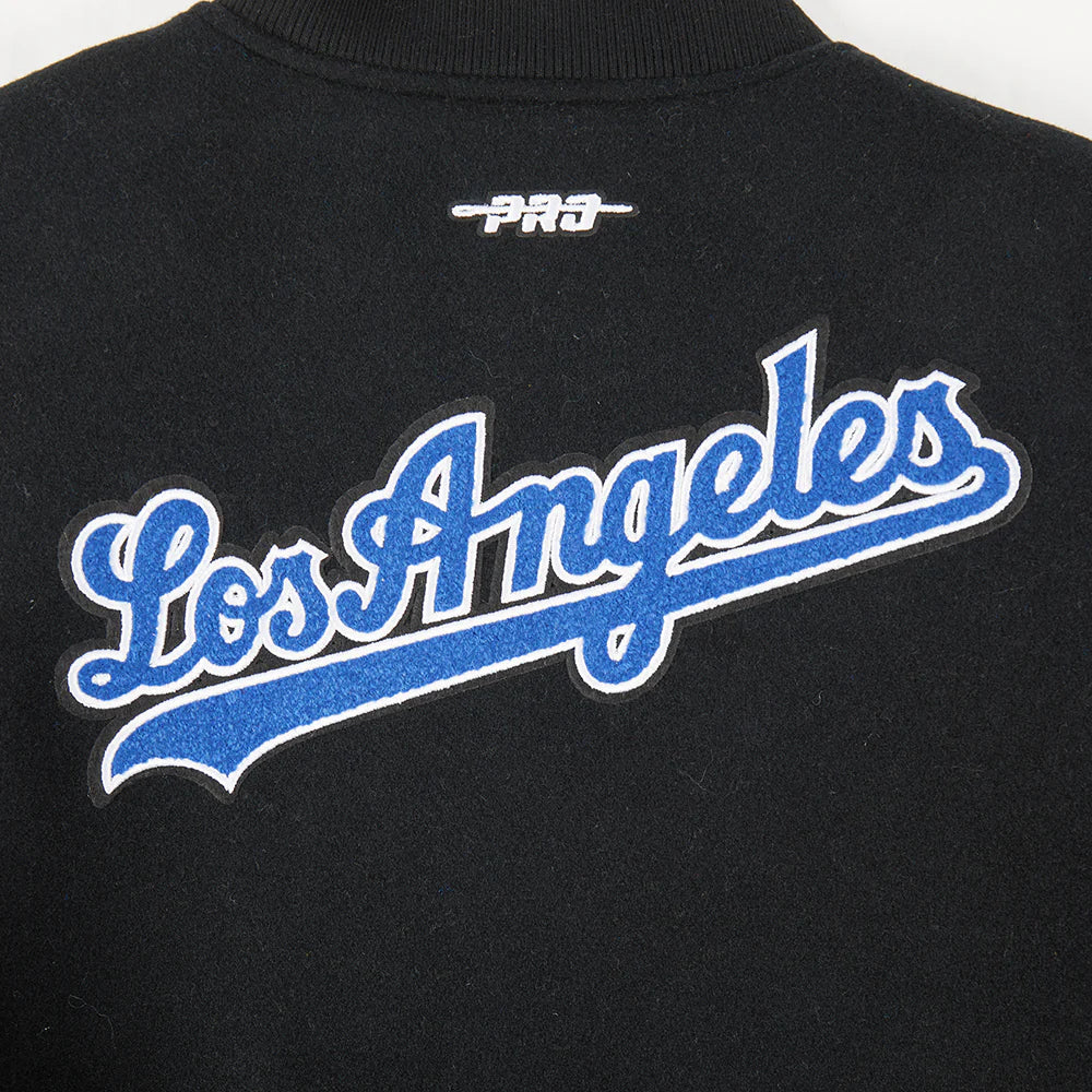 MLB LOS ANGELES DODGERS CLASSIC BIG BOYS WOOL VARSITY JACKET