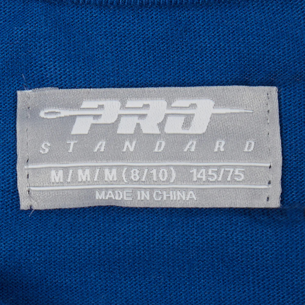 MLB LOS ANGELES DODGERS CLASSIC BIG GIRLS SHORT SLEEVE BOXY TOP