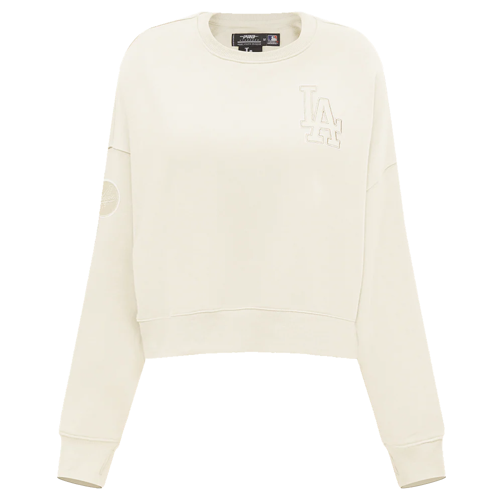 MLB LOS ANGELES DODGERS NEUTRAL WOMEN'S CREWNECK