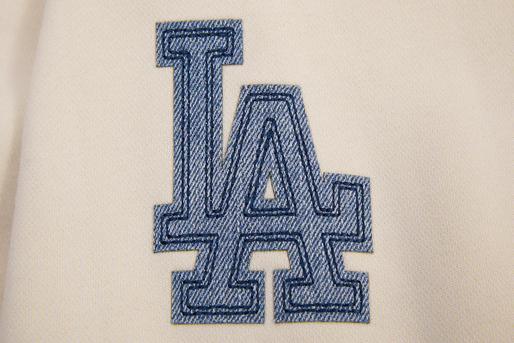 MLB LOS ANGELES DODGERS VARSITY BLUES WOMEN'S CREWNECK