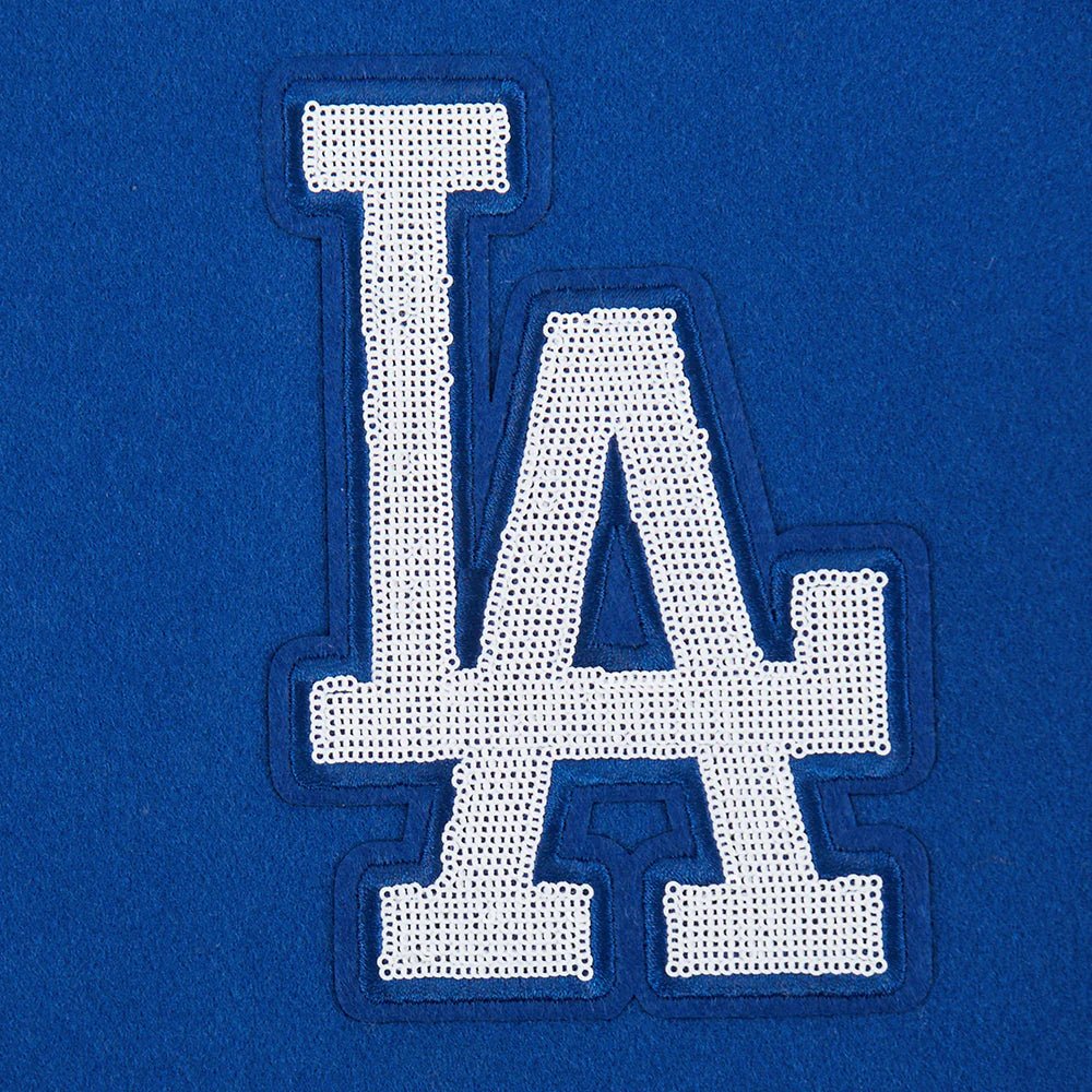 MLB LOS ANGELES DODGERS GAME DAY CLASSICS WOMEN'S WOOL VARSITY JACKET