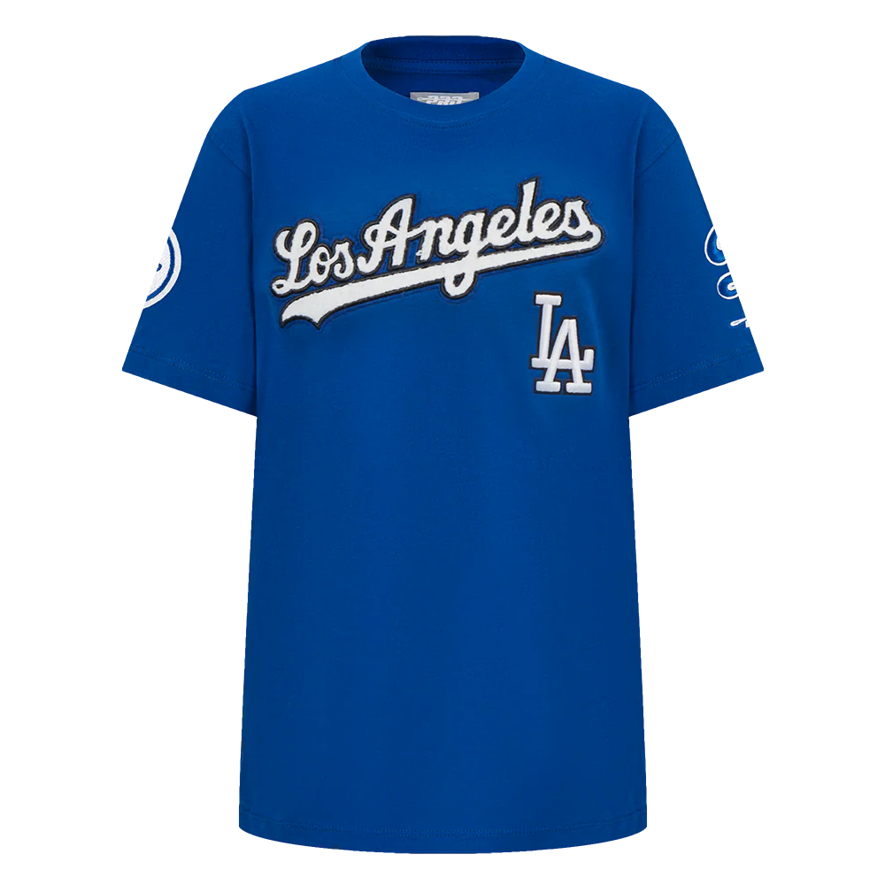 MLB LOS ANGELES DODGERS CLASSIC LITTLE BOYS SHORT SLEEVE TOP