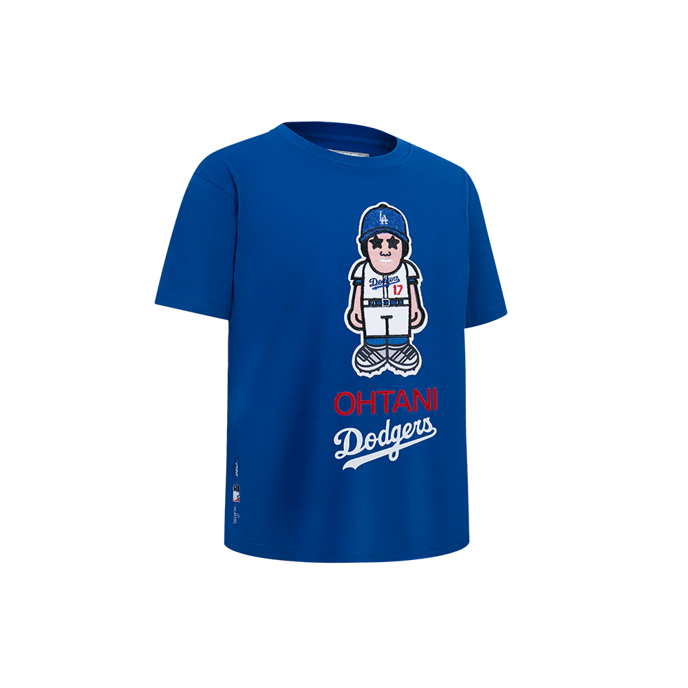 MLB LOS ANGELES DODGERS SHOHEI OHTANI #17 AVATAR LITTLE BOYS SHORT SLEEVE TOP