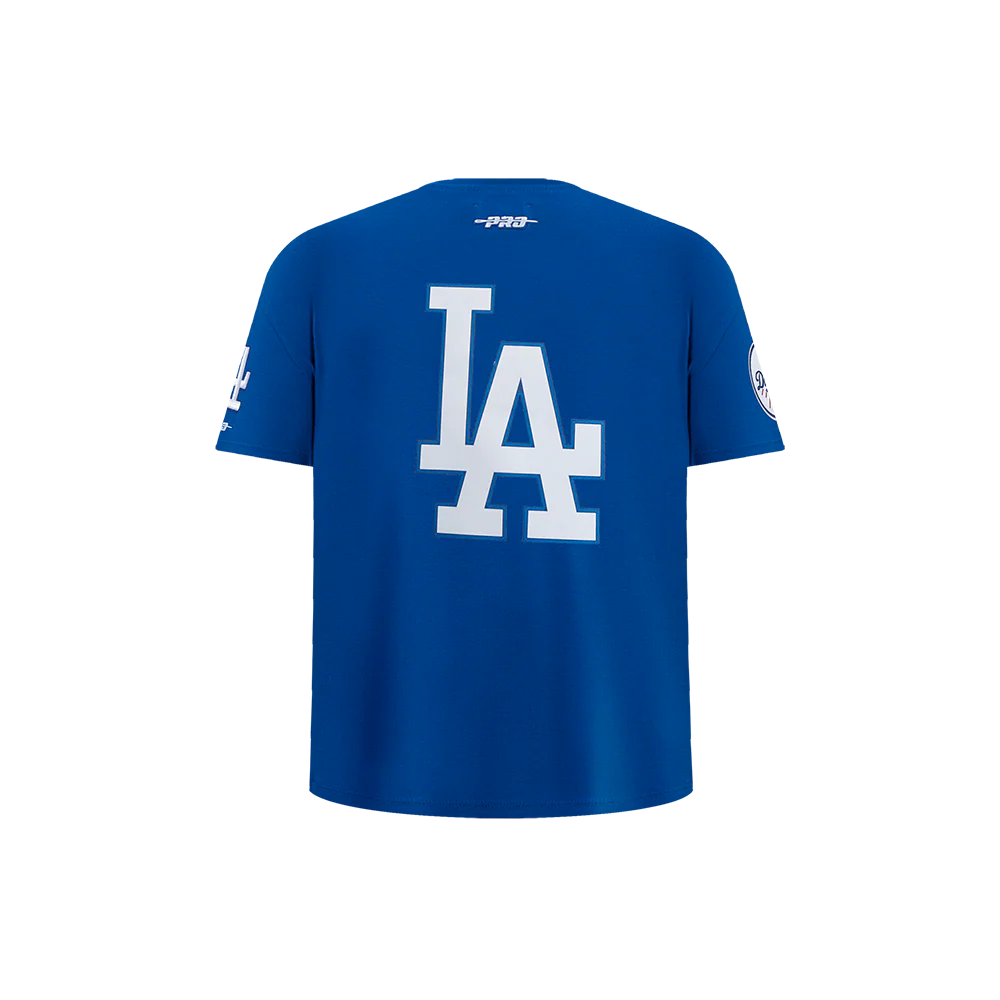 MLB LOS ANGELES DODGERS MOOKIE BETTS #50 CLASSIC PLAYER NAME AND NUMBER LITTLE BOYS SHORT SLEEVE TOP
