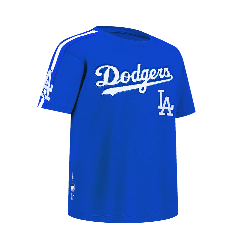 MLB LOS ANGELES DODGERS SHOHEI OHTANI #17 CLASSIC PLAYER NAME AND NUMBER LITTLE BOYS SHORT SLEEVE TOP