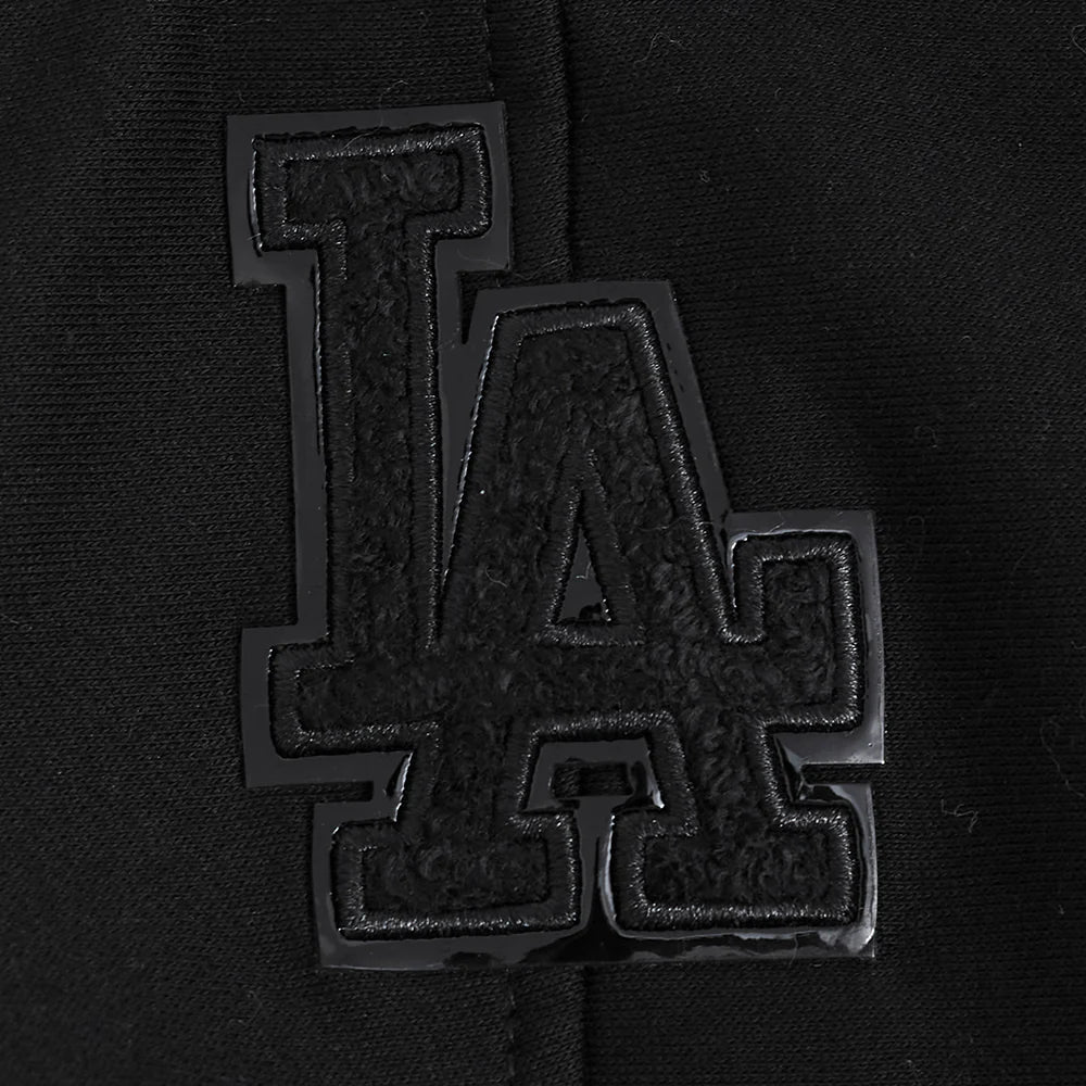 MLB LOS ANGELES DODGERS TRIPLE BLACK LITTLE BOYS FLEECE PO HOODIE