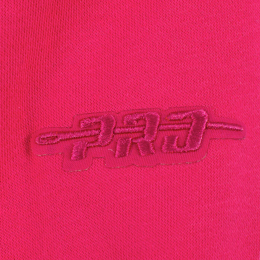 MLB LOS ANGELES DODGERS TRIPLE PINK LITTLE GIRLS FLEECE PO HOODIE