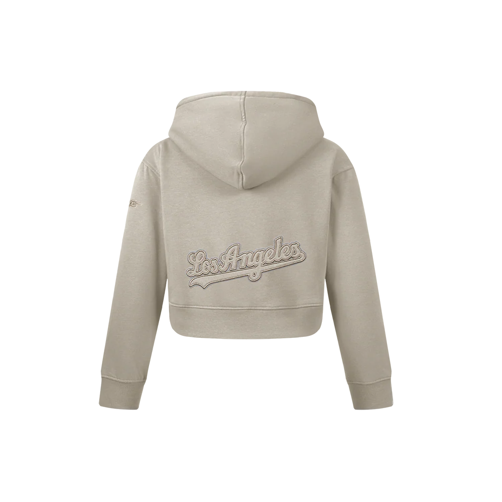 MLB LOS ANGELES DODGERS NEUTRAL LITTLE GIRLS FLEECE PO HOODIE